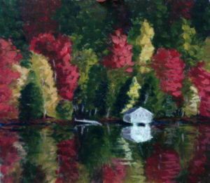 Paysage d'automne
Acrylique
14'' x 12''