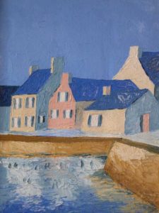 Village français
Acrylique
14'' x 11''